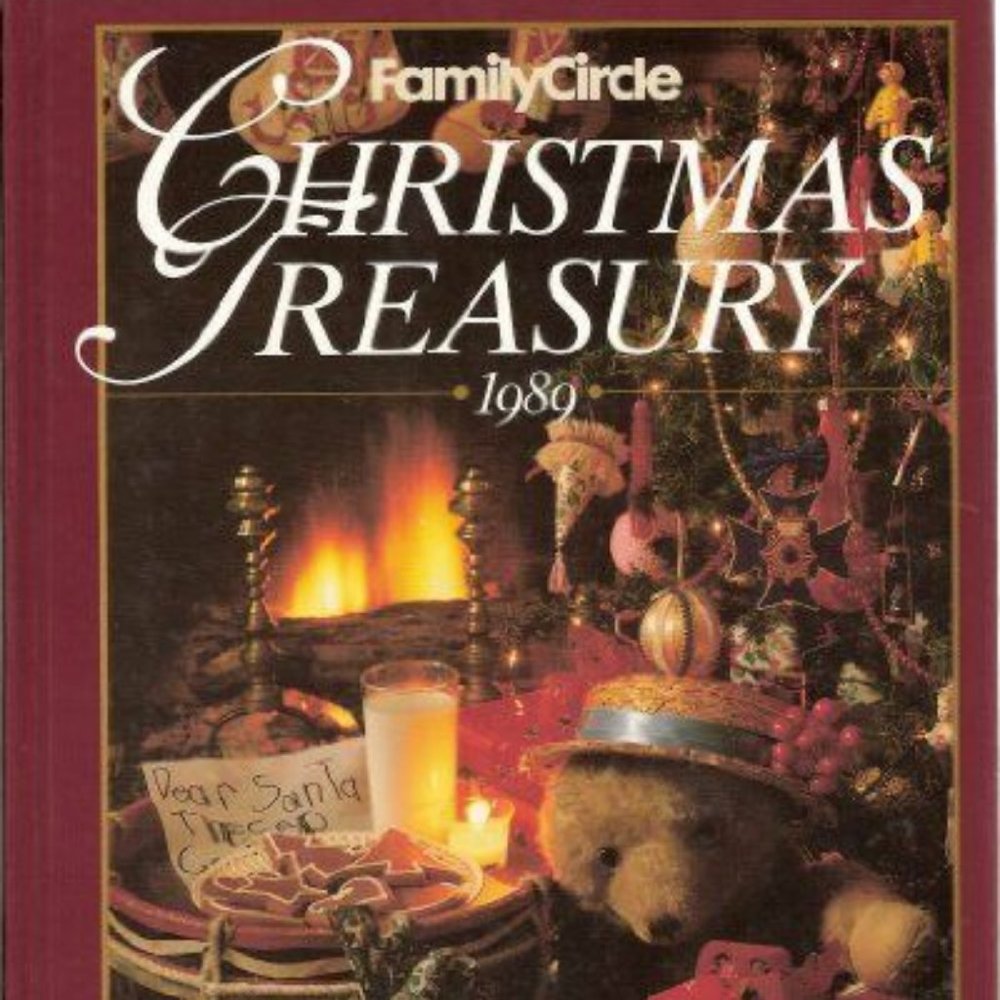 Family Circle Christmas Treasury Book 1989